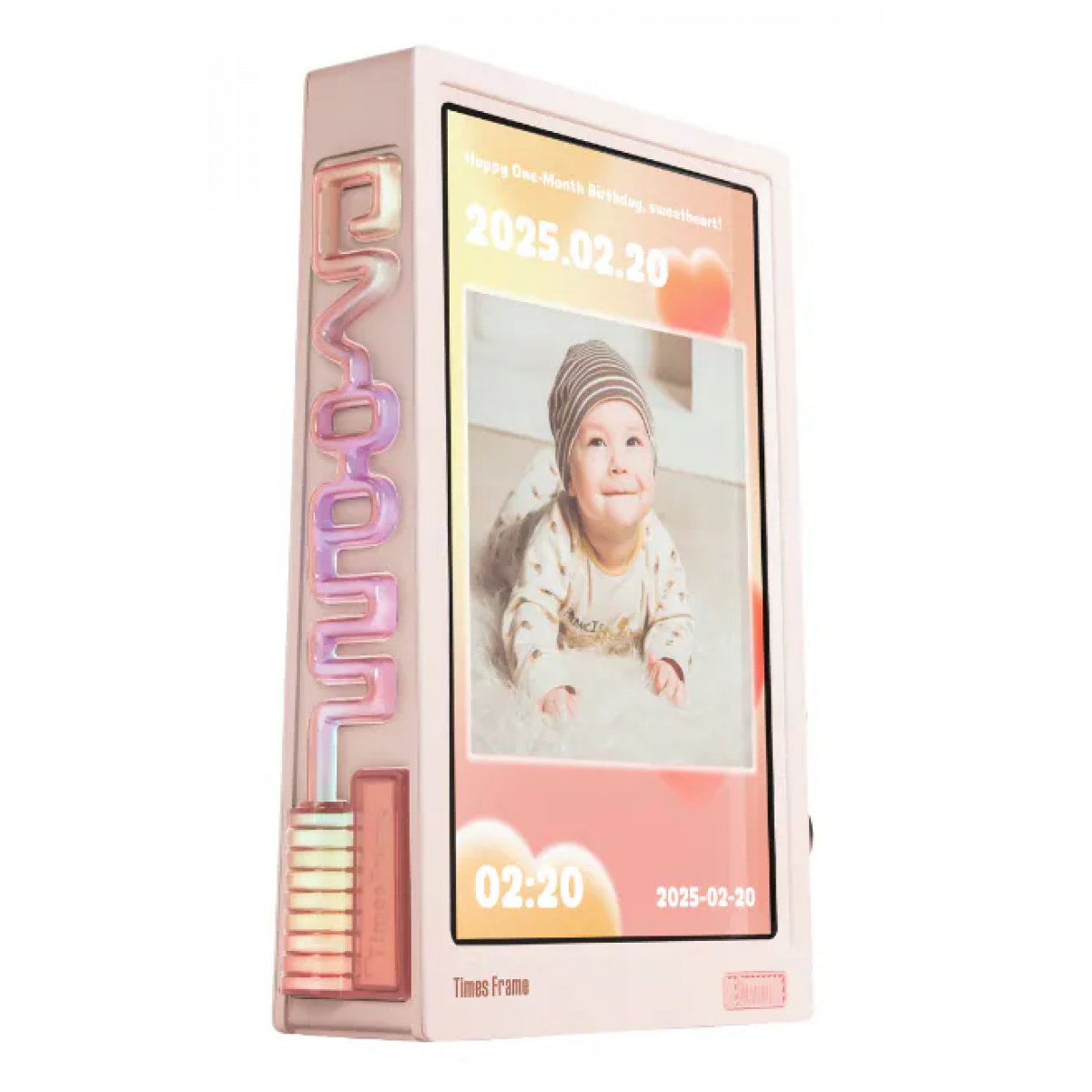 Divoom Times Frame (Pink) 智能透明數碼相框 (粉色) Divoom Times Frame (Pink) 智能透明數碼相框 (粉色)